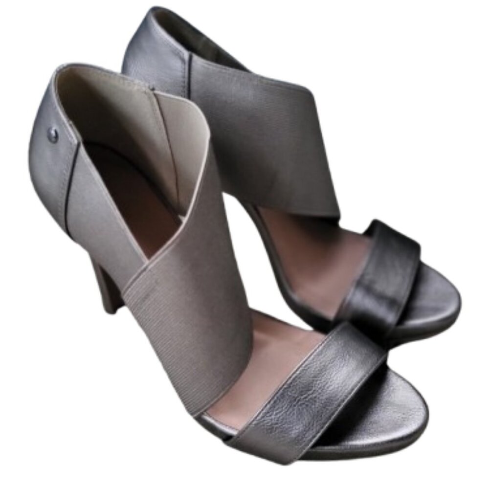 Simply Vera Women’s Heels Dress Shoes Metallic Pewter - Size 9 - Picture 6 of 12